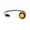 Truck-Lite Led, Yellow Round, 1 Diode, Marker Clearance Light, Pc, Black Rubber Grommet Mount,  33075Y - alternate 4